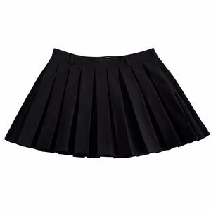 Meshki Mura Pleated Mini Skirt - Black